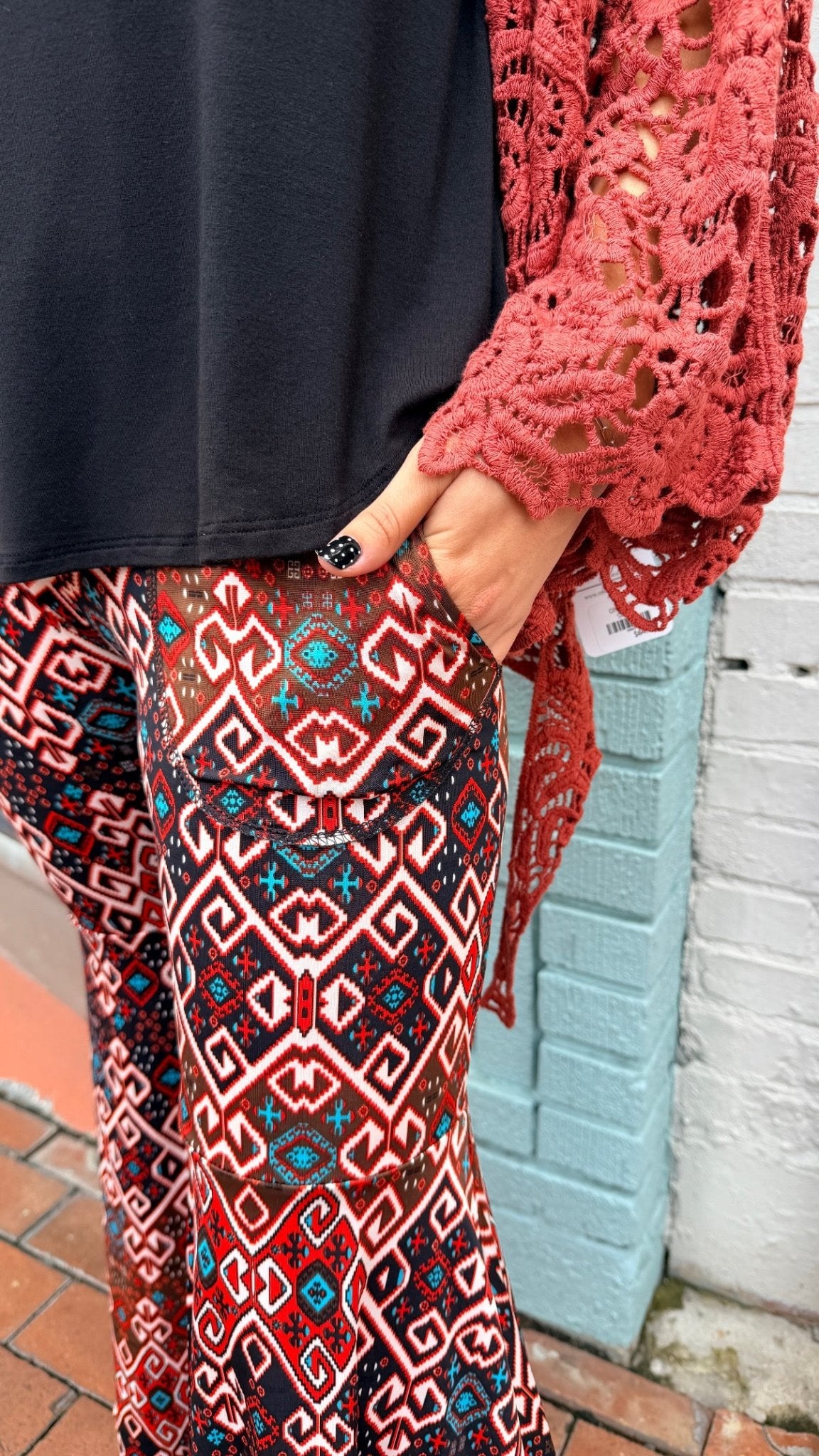 San Marco Comfort Bell Bottoms by Hand Jive - Rebecca James Clothing