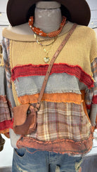 Season's Change Color Block Top - Rebecca James Clothing