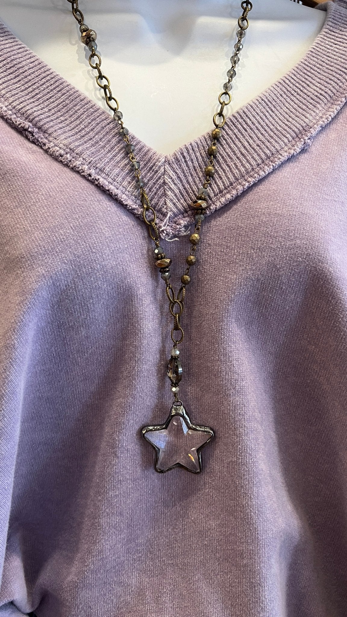 Shooting Star Necklace - Rebecca James Clothing