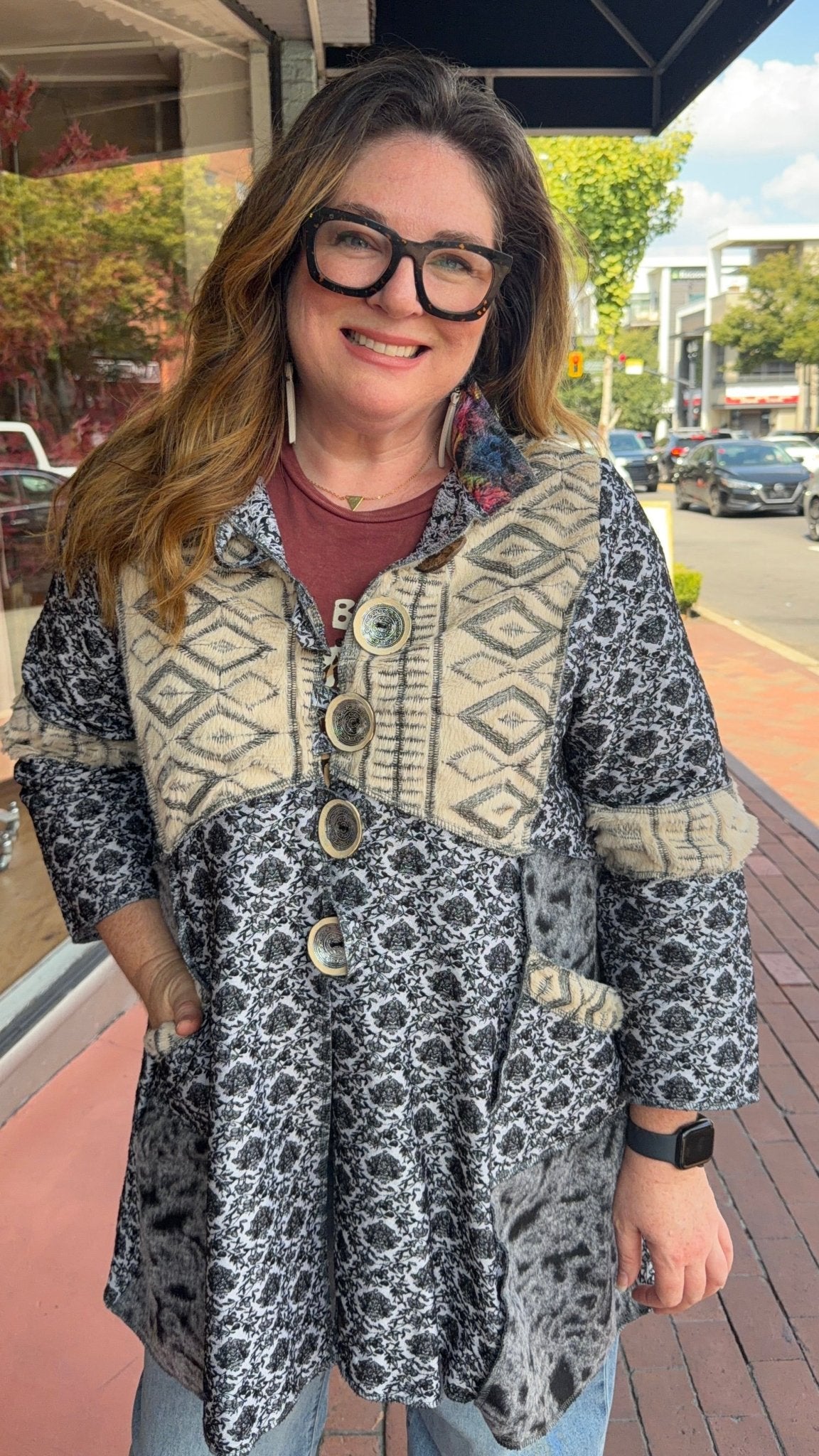 Snow Queen Storyteller Coat by Hand Jive - Rebecca James Clothing