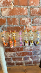 Spread Peace Handbeaded Braclet - Rebecca James Clothing
