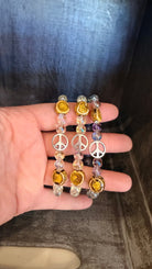Spread Peace Handbeaded Braclet - Rebecca James Clothing