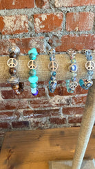 Spread Peace Handbeaded Braclet - Rebecca James Clothing