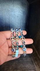 Spread Peace Handbeaded Braclet - Rebecca James Clothing