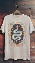 Stay Fierce Boho Graphic Tee - Rebecca James Clothing