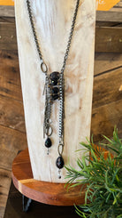 Steampunk Mixed Metal Necklace - Rebecca James Clothing