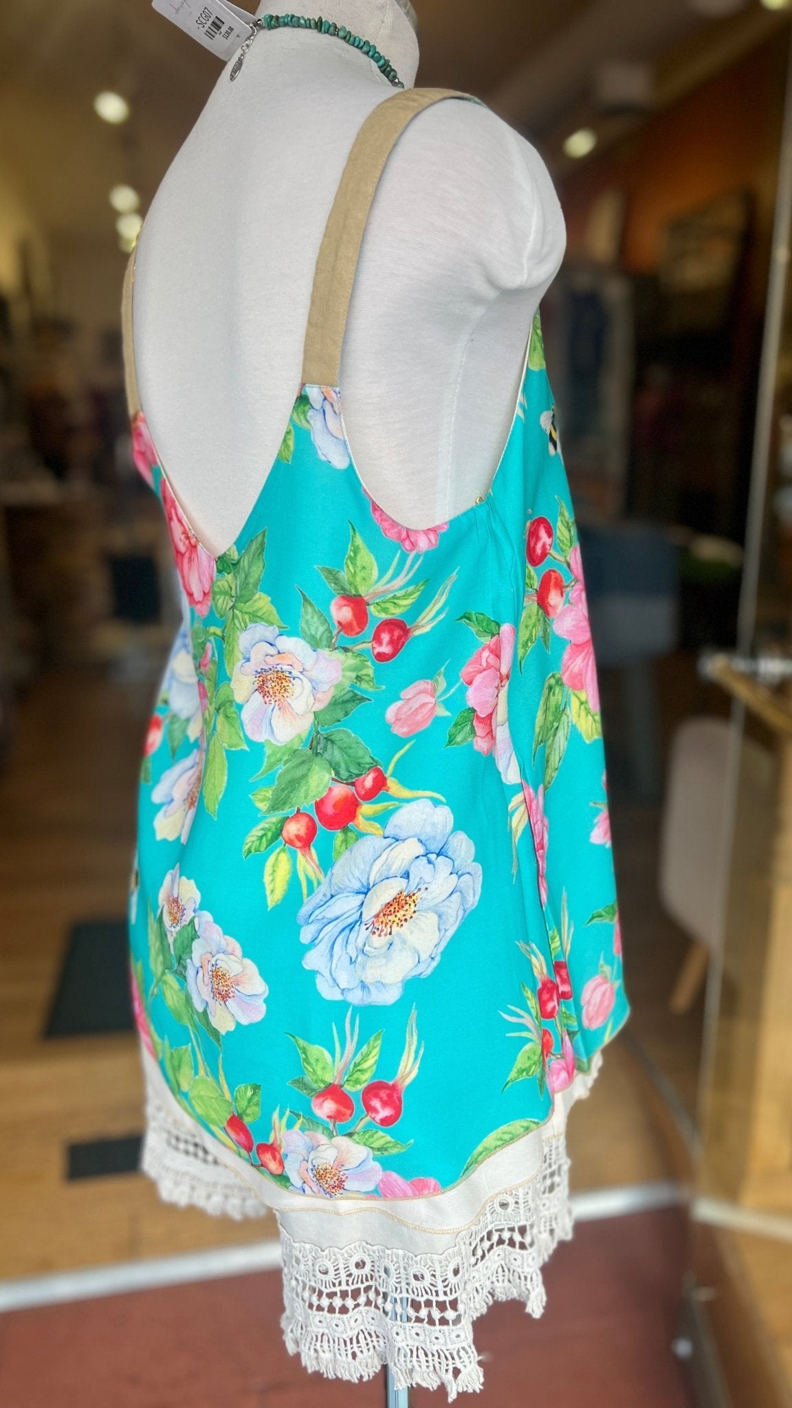 Summer Bliss Reversible Aratta Cami Top - Rebecca James Clothing