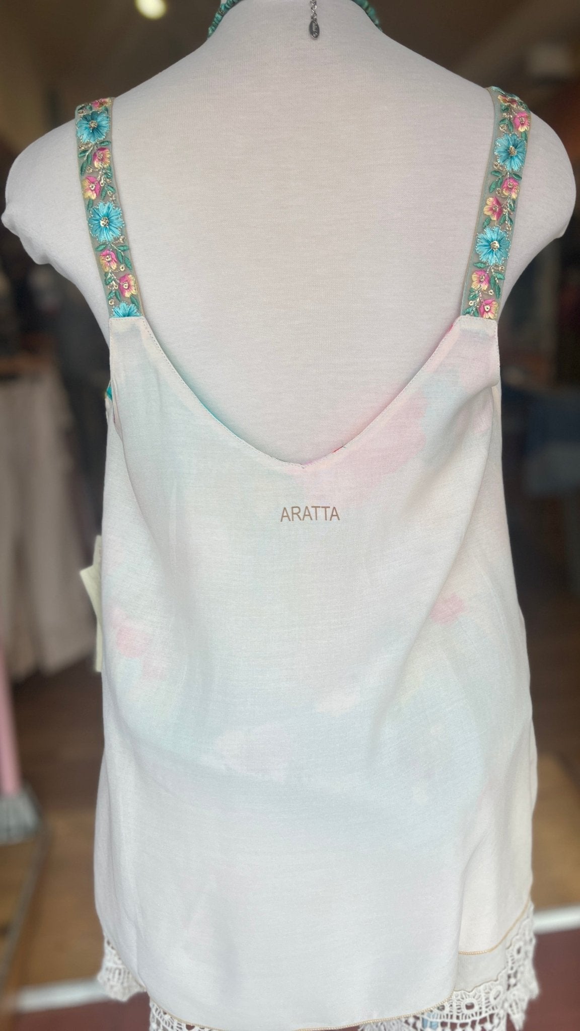 Summer Bliss Reversible Aratta Cami Top - Rebecca James Clothing