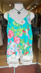 Summer Bliss Reversible Aratta Cami Top - Rebecca James Clothing