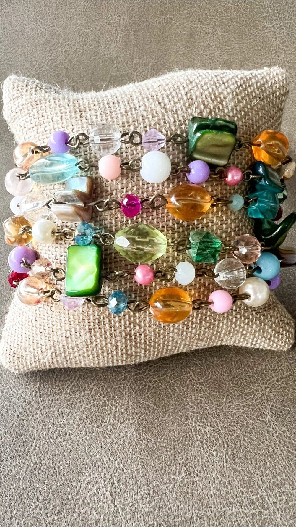 Summer Brights Beaded Braclet Stack - Rebecca James Clothing