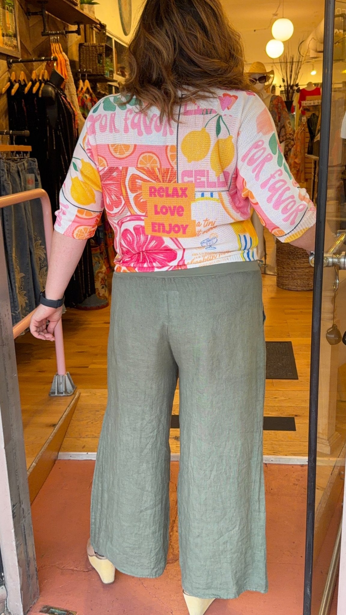Summer Citrus Cocktail Hour Top - Rebecca James Clothing