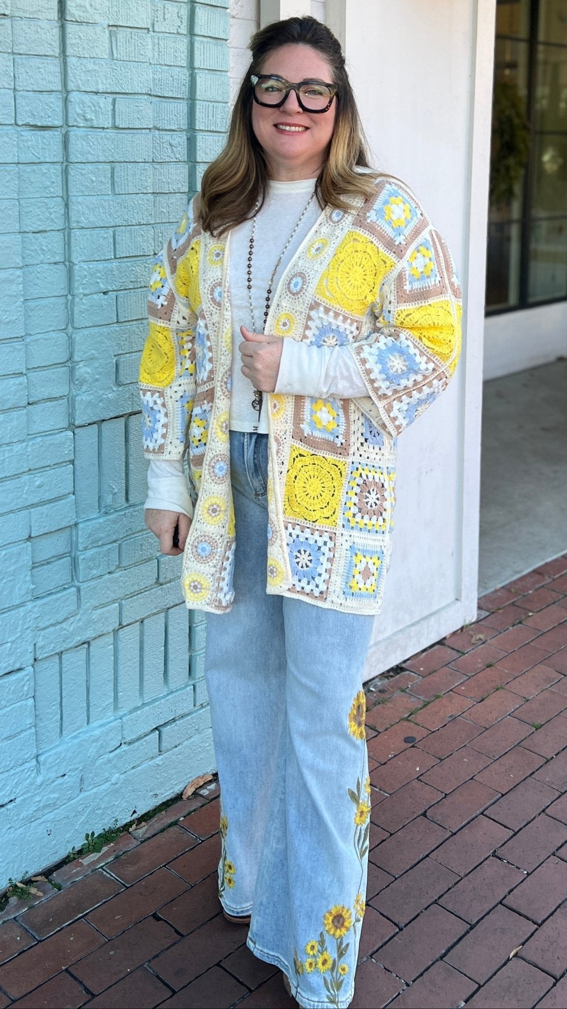 Sunny Days Ahead Knit Sweater - Rebecca James Clothing