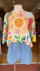 Sunshine Make Good Things Knit Top - Rebecca James Clothing