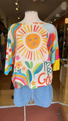 Sunshine Make Good Things Knit Top - Rebecca James Clothing