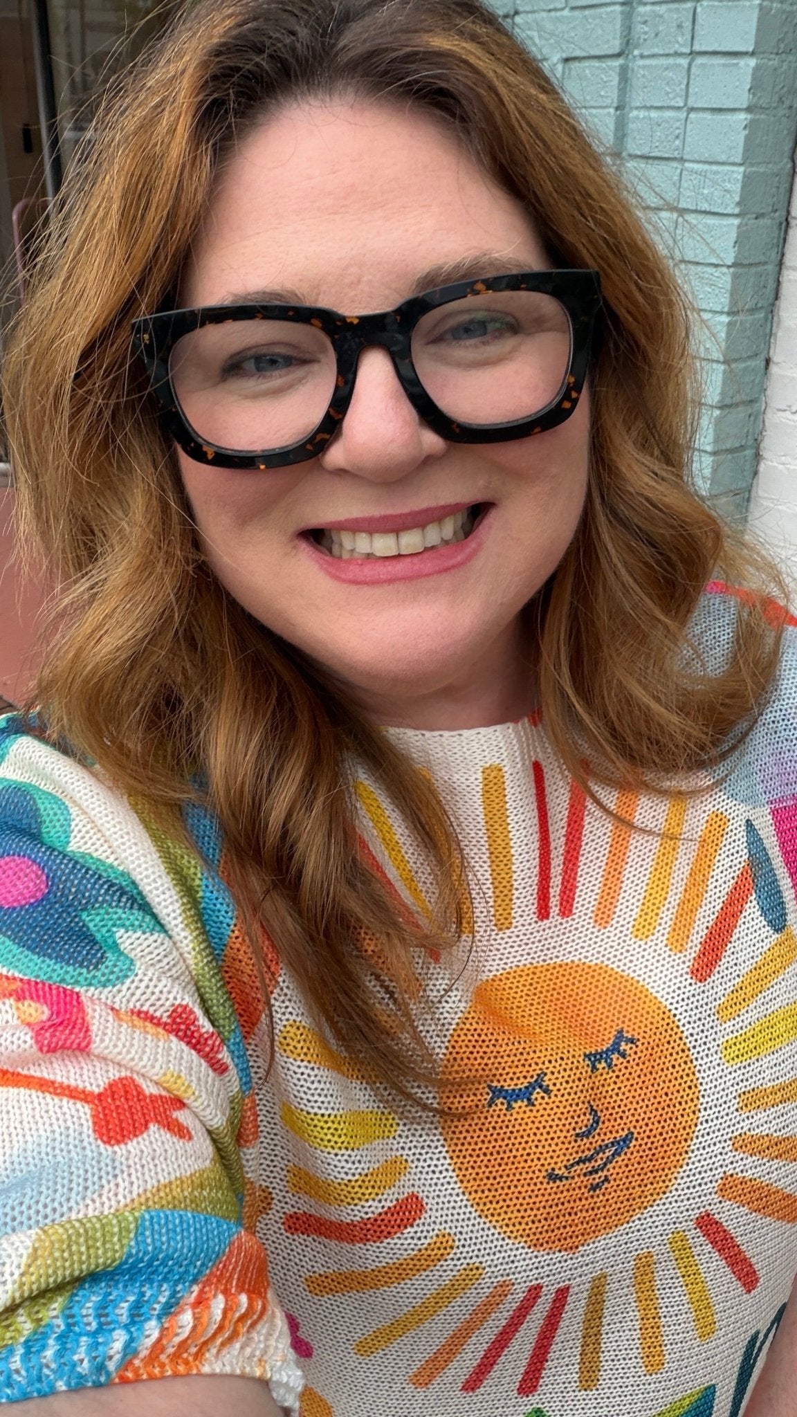 Sunshine Make Good Things Knit Top - Rebecca James Clothing