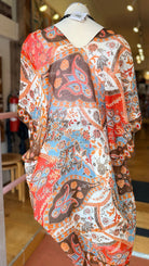 Tennessee Whiskey Boho Paisley Kimono Wrap - Rebecca James Clothing