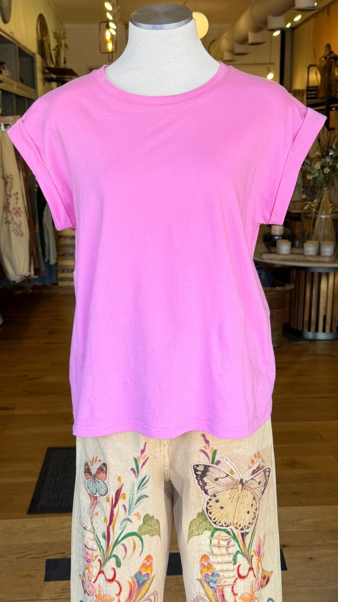 The Perfect Cotton Short Sleeve Tee - Rebecca James Clothing