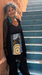 The Stevie Cardigan - Black Beauty by Hand Jive - Rebecca James Clothing