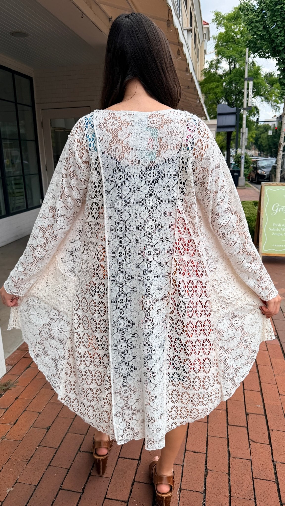 Stevie Lace Cardigan Queen Anne Cream | Hand Jive Limited Release