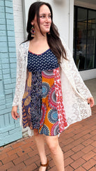 The Stevie Cardigan - Queen Anne by Hand Jive - Rebecca James Clothing