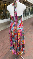 Tropical Escape Halter Maxi Dress - Rebecca James Clothing