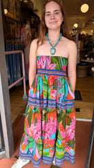 Tropical Heat Beaded Maxi Skirt - Rebecca James Clothing