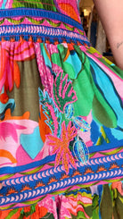 Tropical Heat Beaded Maxi Skirt - Rebecca James Clothing