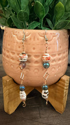 Tuscan Market Beaded Earrings By RJC - Rebecca James Clothing