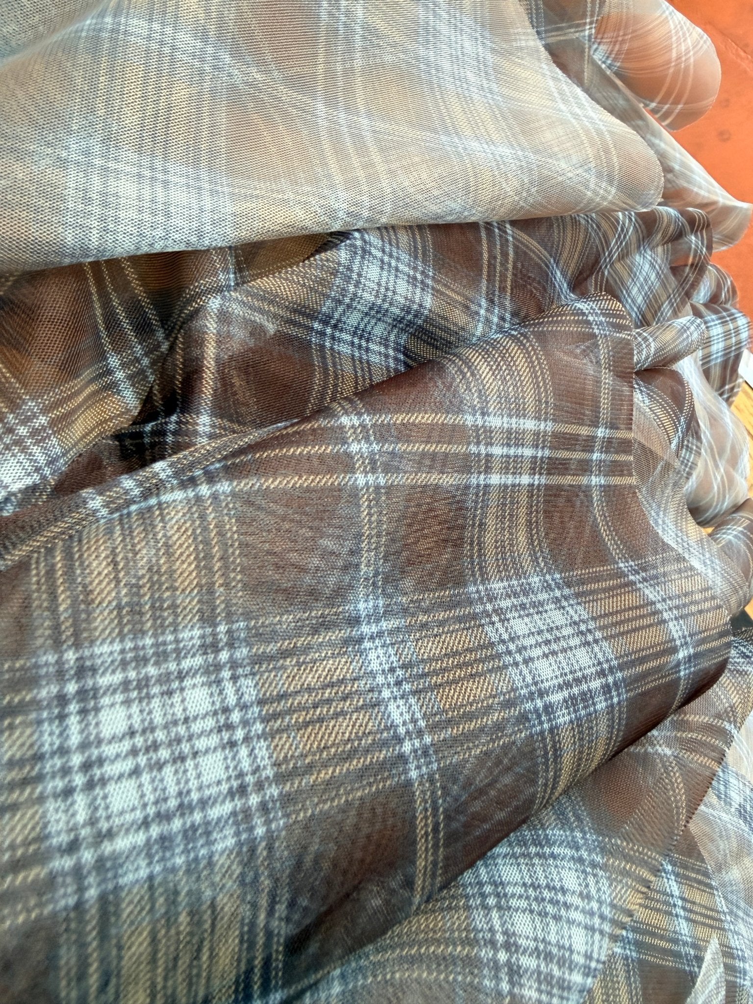 Twirl Around Plaid Mesh Ballarina Skirt - Rebecca James Clothing