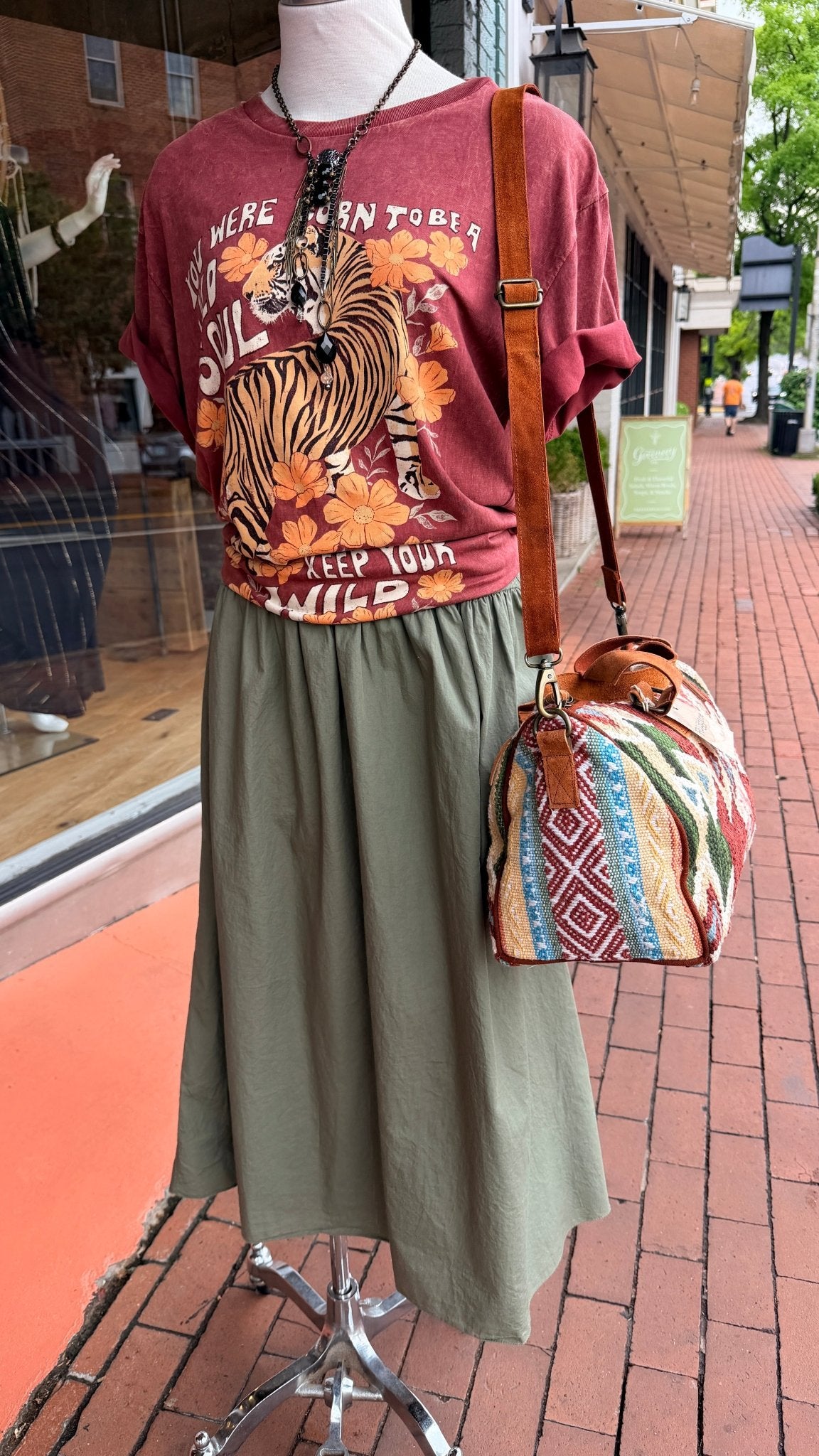 Wild Soul Boho Graphic Tee - Rebecca James Clothing
