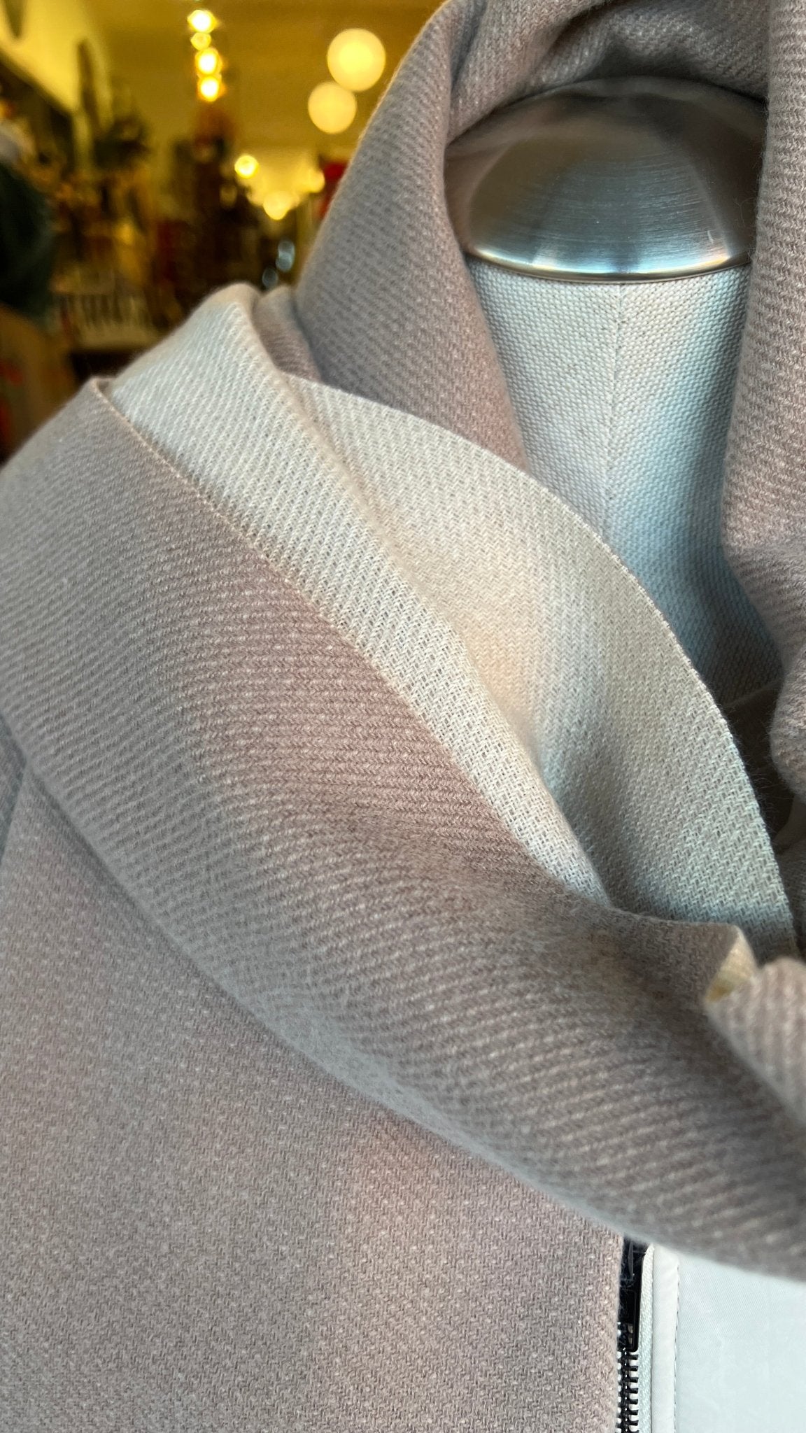 Wool Feel Solid Scarf - Rebecca James Clothing