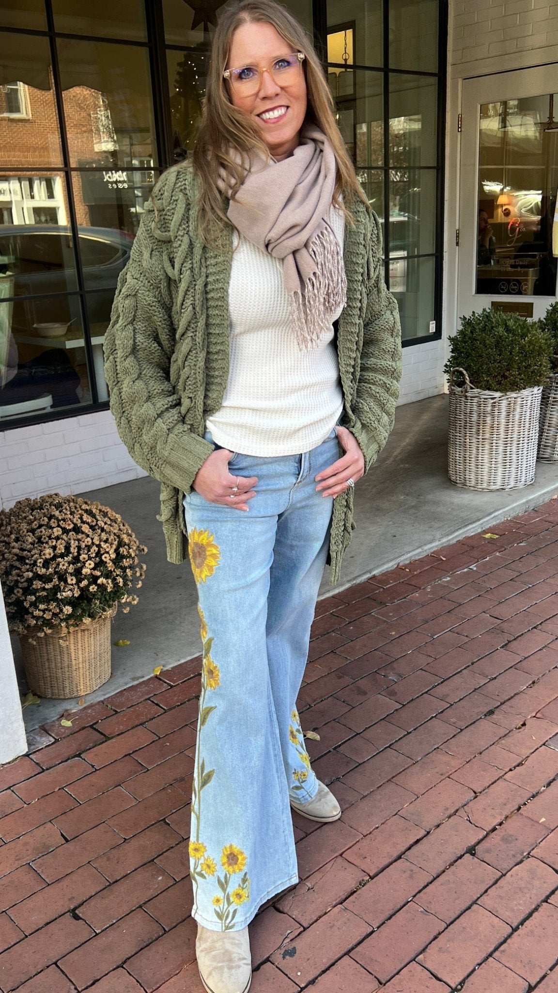 Wool Feel Solid Scarf - Rebecca James Clothing