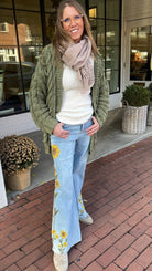 Wool Feel Solid Scarf - Rebecca James Clothing