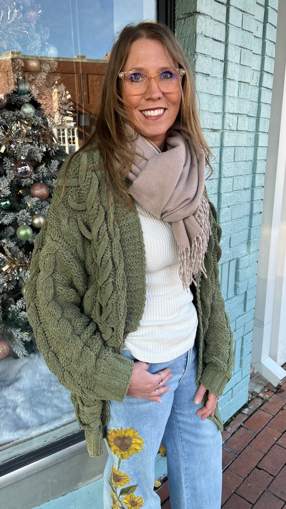 Wool Feel Solid Scarf - Rebecca James Clothing